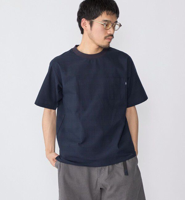 SHIPS「SHIPS:〈MADE IN JAPAN〉空羽 サッカー Tシャツ」|Tシャツ・カットソー|