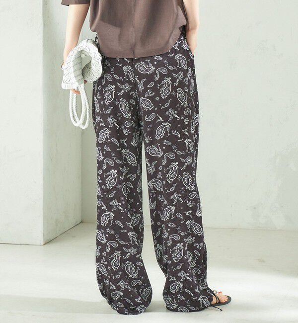 SHIPS for women「【SHIPS別注】TICCA&times;manipuri:〈手洗い可能〉プリント パンツ」|その他|