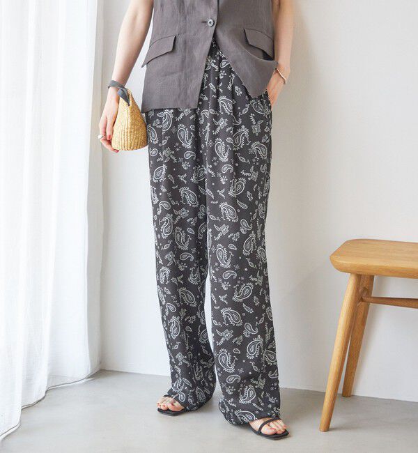 SHIPS for women「【SHIPS別注】TICCA&times;manipuri:〈手洗い可能〉プリント パンツ」|その他|