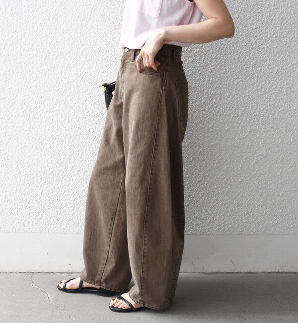SHIPS any「SHIPS any:〈洗濯機可能〉バレル デニム パンツ［SHIPS any DENIM］」|デニム|