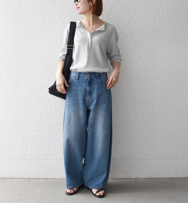 SHIPS any「SHIPS any:〈洗濯機可能〉バレル デニム パンツ［SHIPS any DENIM］」|デニム|