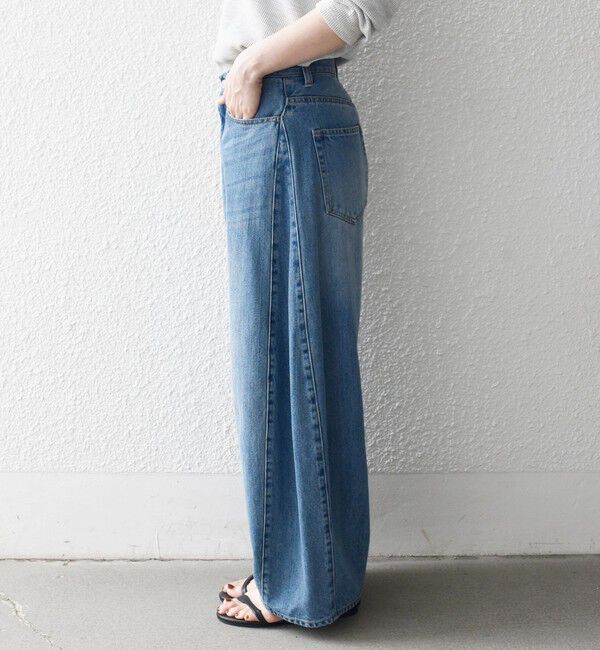 SHIPS any「SHIPS any:〈洗濯機可能〉バレル デニム パンツ［SHIPS any DENIM］」|デニム|