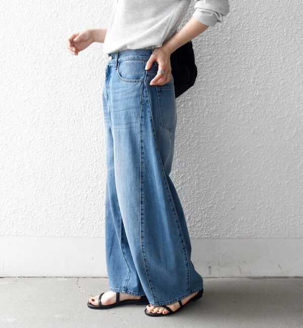 SHIPS any「SHIPS any:〈洗濯機可能〉バレル デニム パンツ［SHIPS any DENIM］」|デニム|