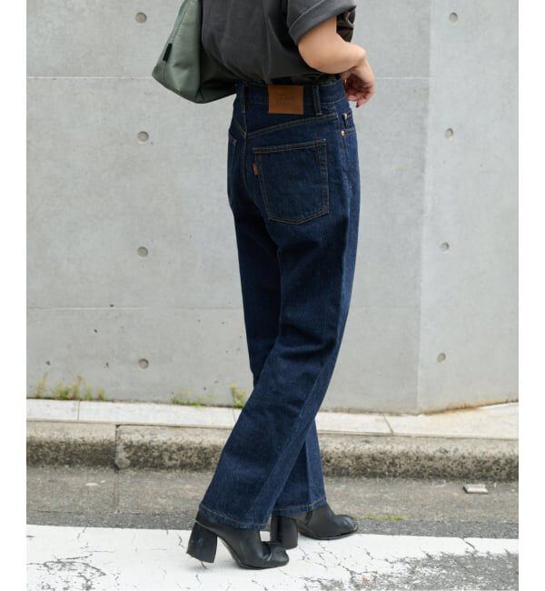 OUTDOOR PRODUCTS Usual Things「≪予約≫追加 ULTデニムリーンストレート5PK」|デニム|ネイビー