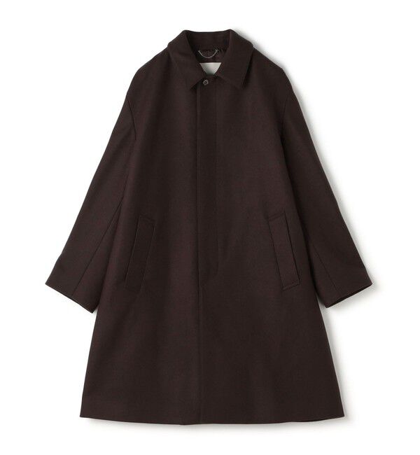 TOMORROWLAND MENS「【WEB先行予約・別注】MACKINTOSH DUNKELD MODERN FIT EX ウールメルトン ステンカラーコート」|ステンカラーコート|49 ダークブラウン