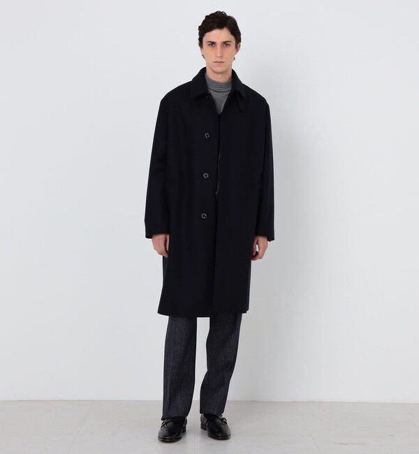TOMORROWLAND MENS「【WEB先行予約・別注】MACKINTOSH DUNKELD MODERN FIT EX ウールメルトン ステンカラーコート」|ステンカラーコート|