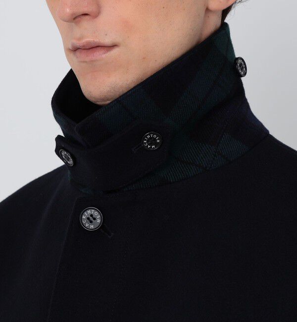 TOMORROWLAND MENS「【WEB先行予約・別注】MACKINTOSH DUNKELD MODERN FIT EX ウールメルトン ステンカラーコート」|ステンカラーコート|