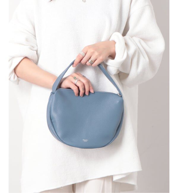  「【blancle/ ブランクレ】Semi circle small bag」|ハンドバッグ|