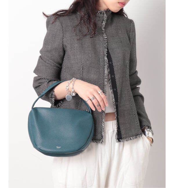  「【blancle/ ブランクレ】Semi circle small bag」|ハンドバッグ|