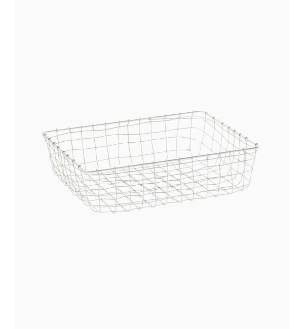 journal standard Furniture「ZINC WIRE BASKET M　バスケット」|その他|