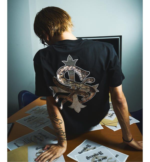 JOINT WORKS「SUPPLIER 別注 Fur Cross Tee」|Tシャツ・カットソー|