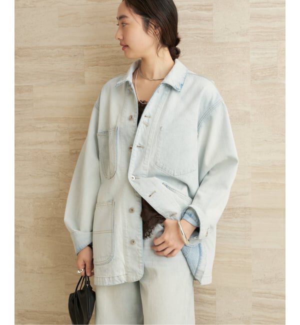 Plage「《WEB限定追加》bleach coverall 2」|デニムジャケット|