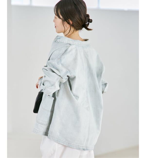 Plage「《WEB限定追加》bleach coverall 2」|デニムジャケット|