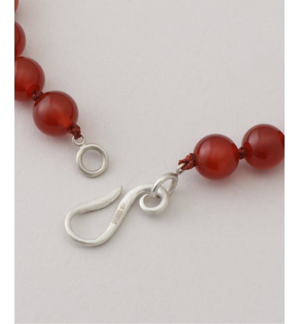 IENA LA BOUCLE「《追加》OCUCCI チョーカー red agate 8MM37cm OJNL-2514」|ネックレス|