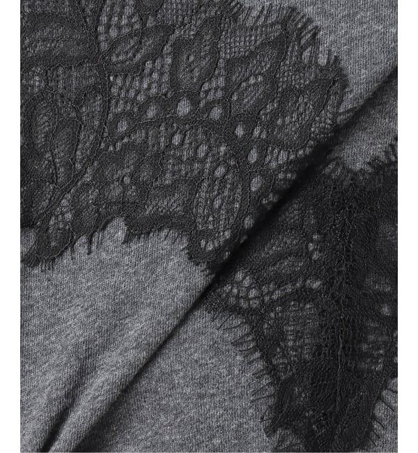SLOBE IENA「《WEB限定/追加》アイラッシュレースTシャツ」|Tシャツ・カットソー|
