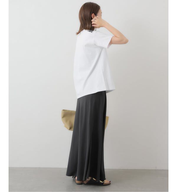 SLOBE IENA「《WEB限定/追加》アイラッシュレースTシャツ」|Tシャツ・カットソー|