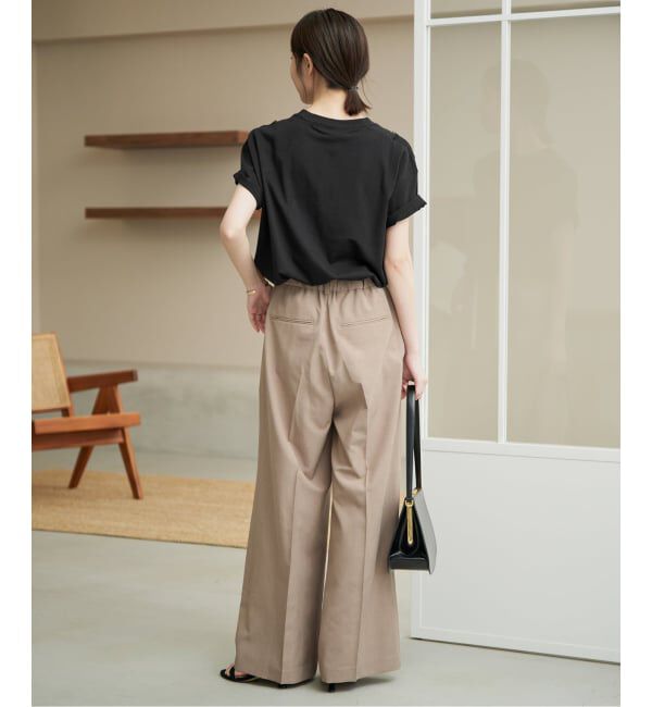 SLOBE IENA「《WEB限定/追加》アイラッシュレースTシャツ」|Tシャツ・カットソー|