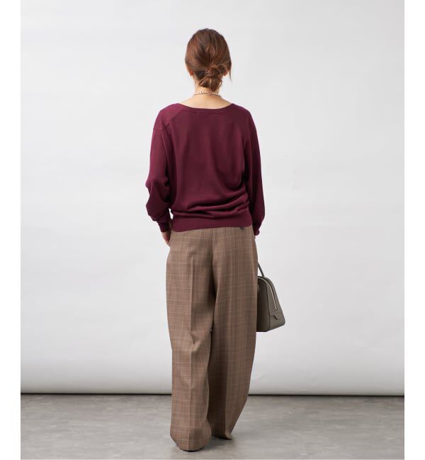 VERMEIL par iena「《予約》Vネックプルオーバー」|ニット・セーター|