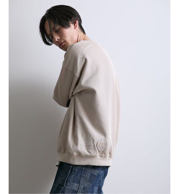 Paris Saint-Germain「【Paris Saint-Germain / パリ・サン＝ジェルマン】 JP Knit-Like Script Sweat」|スウェット・ジャージ|