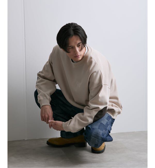 Paris Saint-Germain「【Paris Saint-Germain / パリ・サン＝ジェルマン】 JP Knit-Like Script Sweat」|スウェット・ジャージ|