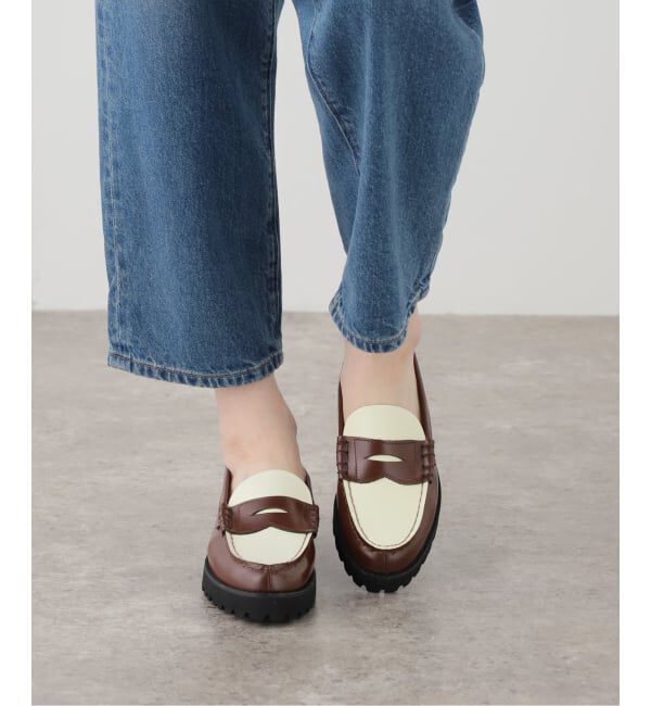 PULP「The Kenford Fineshoes TANK SOLE LOAFERS / DARK BROWN W」|ローファー|