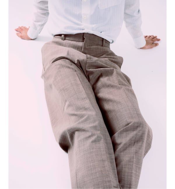 PULP「【VIA / ヴァイア】LOOSE STRAIGHT TROUSERS」|スラックス|