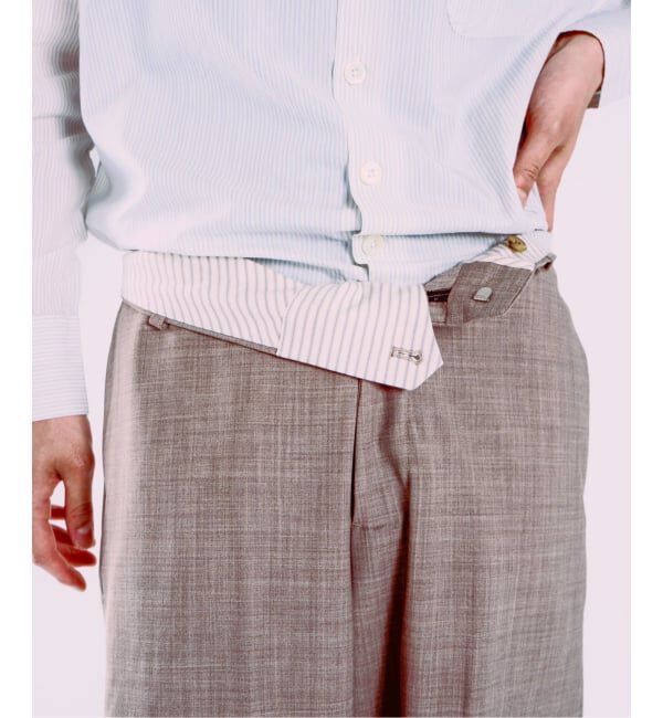 PULP「【VIA / ヴァイア】LOOSE STRAIGHT TROUSERS」|スラックス|