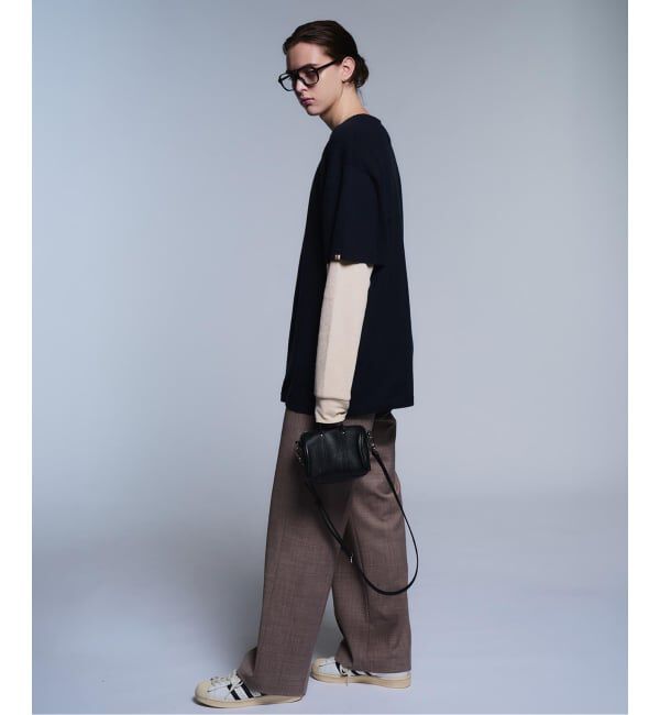 PULP「【VIA / ヴァイア】LOOSE STRAIGHT TROUSERS」|スラックス|