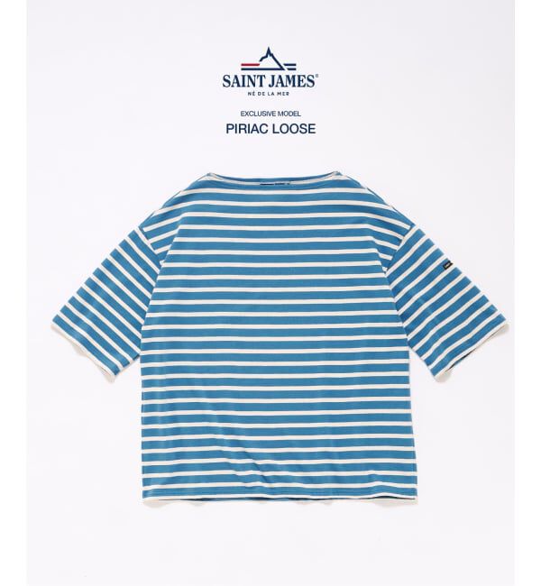 417 EDIFICE「SAINT JAMES (セントジェームス) 別注 PIRIAC LOOSE / ピリアック ルーズ」|Tシャツ・カットソー|