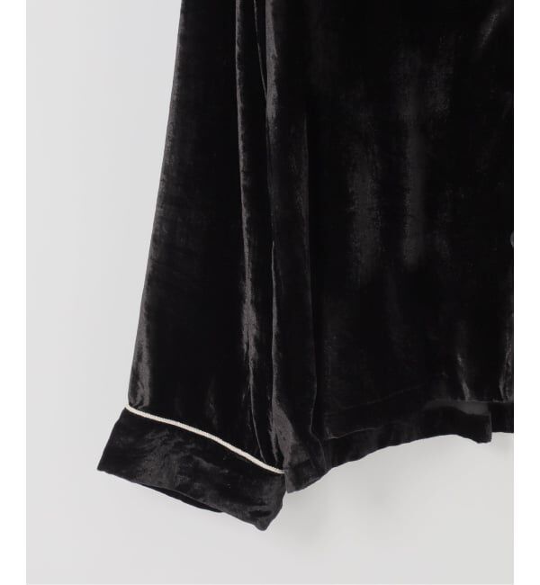 EDIFICE「《予約》COUTURE D&rsquo;ADAM (クチュール ド アダム) Velvet Piping シャツ」|シャツ・ブラウス|
