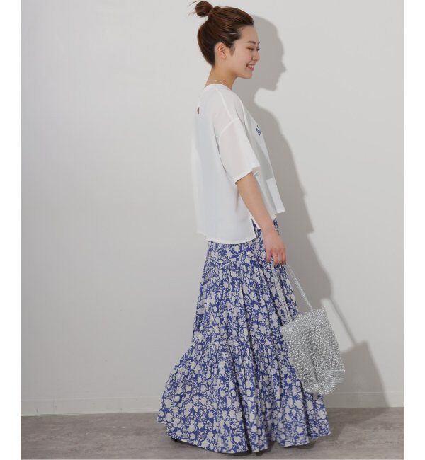 JOURNAL STANDARD relume「《追加3》2WAYジョーゼットロゴTEE」|Tシャツ・カットソー|