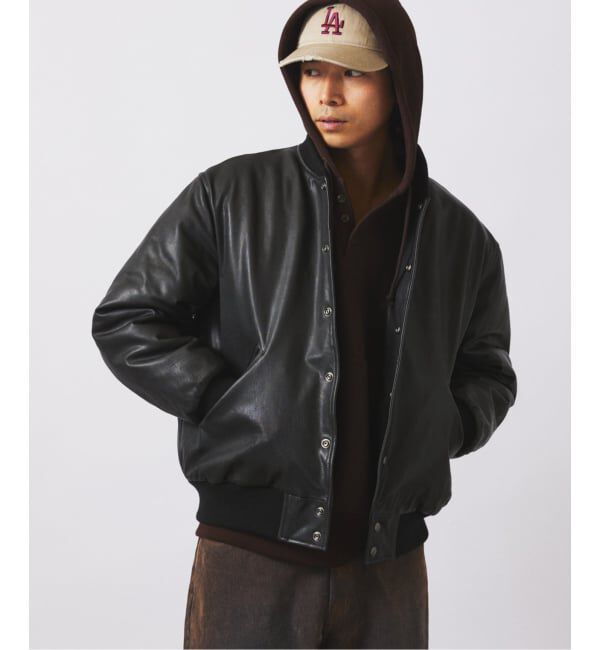 JOURNAL STANDARD relume「ゴートレザー アワード ジャケット」|ライダースジャケット|
