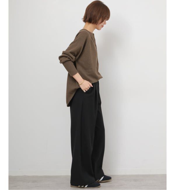 JOURNAL STANDARD relume「《追加2》ウールミックス2WAYビッグプルオーバー」|ニット・セーター|