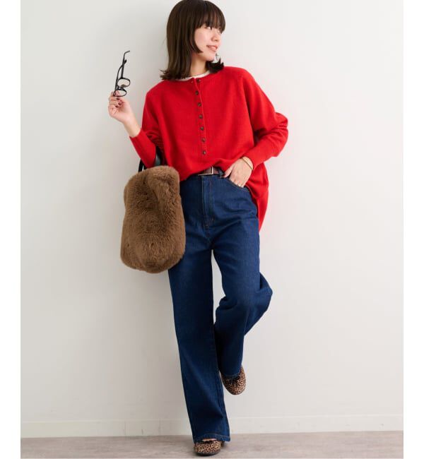 JOURNAL STANDARD relume「《追加2》ウールミックス2WAYビッグプルオーバー」|ニット・セーター|