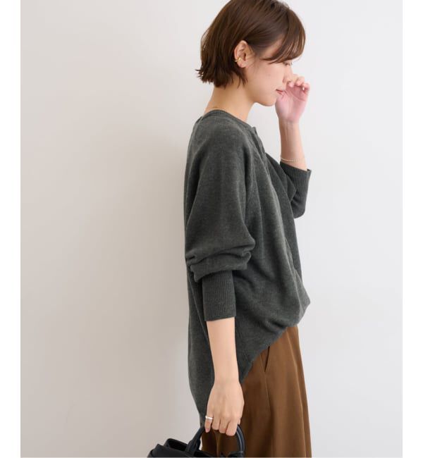 JOURNAL STANDARD relume「《追加2》ウールミックス2WAYビッグプルオーバー」|ニット・セーター|