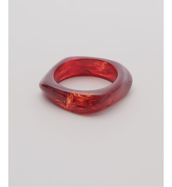 journal standard L'essage「CRYSTAL HAZE/クリスタル ヘイズ  Jelly Bangle Tortoise 1 バングル」|ブレスレット・バングル|