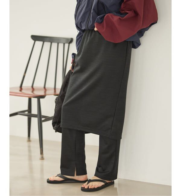JOURNAL STANDARD「《予約》TWモクロディ スカート レイヤード パンツ」|その他|
