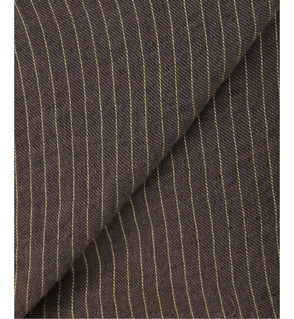 journal standard L'essage「FABRICAリネンストライプパンツ」|スラックス|