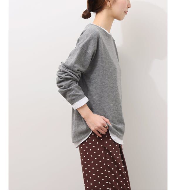 JOURNAL STANDARD relume「《追加予約 / 新色》［2枚セット］3WAYレイヤードニットプルオーバー」|ニット・セーター|