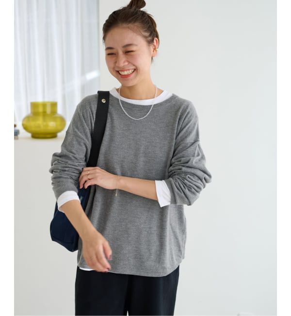 JOURNAL STANDARD relume「《追加予約 / 新色》［2枚セット］3WAYレイヤードニットプルオーバー」|ニット・セーター|