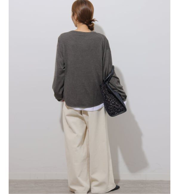 JOURNAL STANDARD relume「《追加予約 / 新色》［2枚セット］3WAYレイヤードニットプルオーバー」|ニット・セーター|