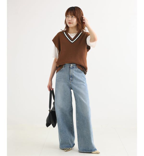 journal standard L'essage「《予約》ラインニットベスト」|ニット・セーター|