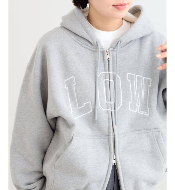 U by SPICK&SPAN「《予約》LOW CLASSIC Lc / ロウ クラシック エルシ LOW NAPPING SWEAT ZIPUP Hoodie」|パーカー|