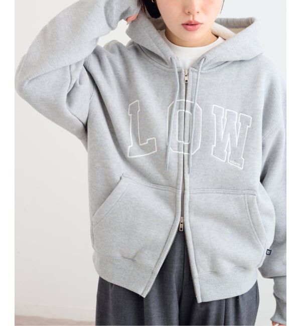 U by SPICK&SPAN「《予約》LOW CLASSIC Lc / ロウ クラシック エルシ LOW NAPPING SWEAT ZIPUP Hoodie」|パーカー|