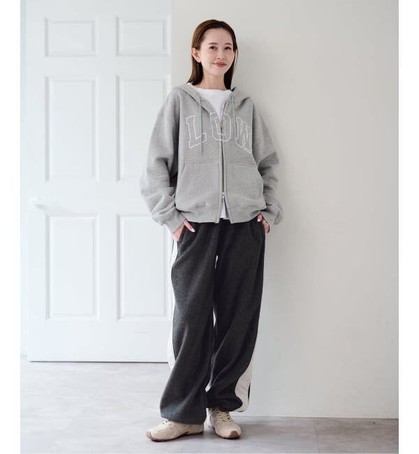 U by SPICK&SPAN「《予約》LOW CLASSIC Lc / ロウ クラシック エルシ LOW NAPPING SWEAT ZIPUP Hoodie」|パーカー|