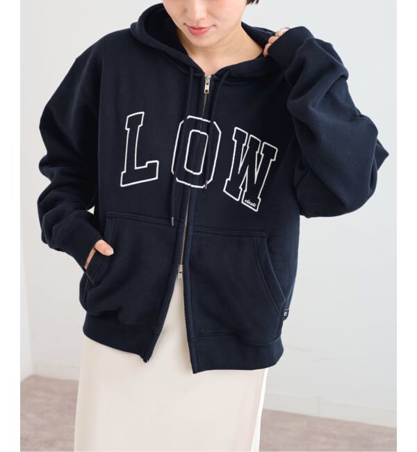 U by SPICK&SPAN「《予約》LOW CLASSIC Lc / ロウ クラシック エルシ LOW NAPPING SWEAT ZIPUP Hoodie」|パーカー|