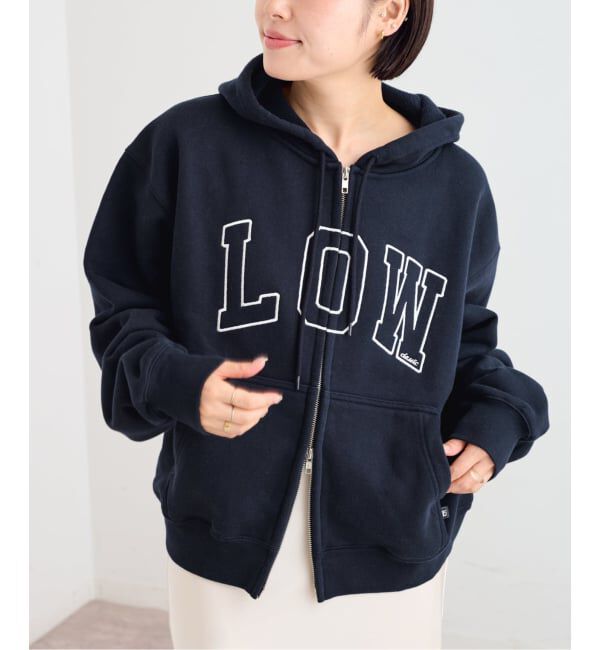 U by SPICK&SPAN「《予約》LOW CLASSIC Lc / ロウ クラシック エルシ LOW NAPPING SWEAT ZIPUP Hoodie」|パーカー|