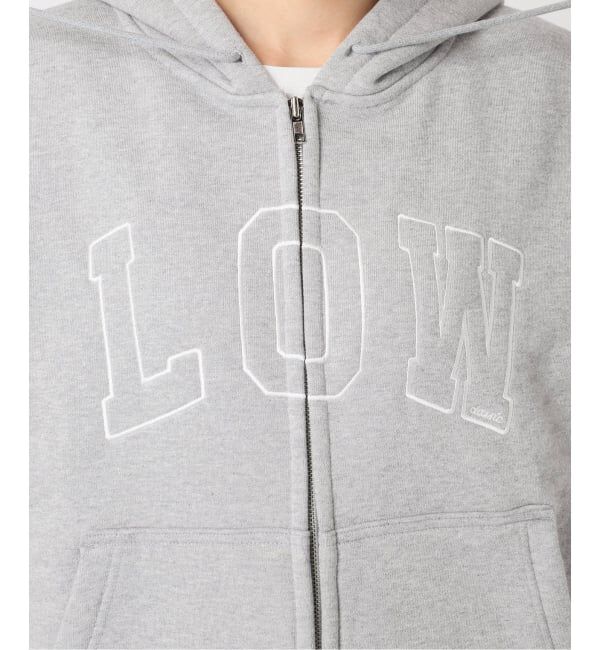U by SPICK&SPAN「《予約》LOW CLASSIC Lc / ロウ クラシック エルシ LOW NAPPING SWEAT ZIPUP Hoodie」|パーカー|