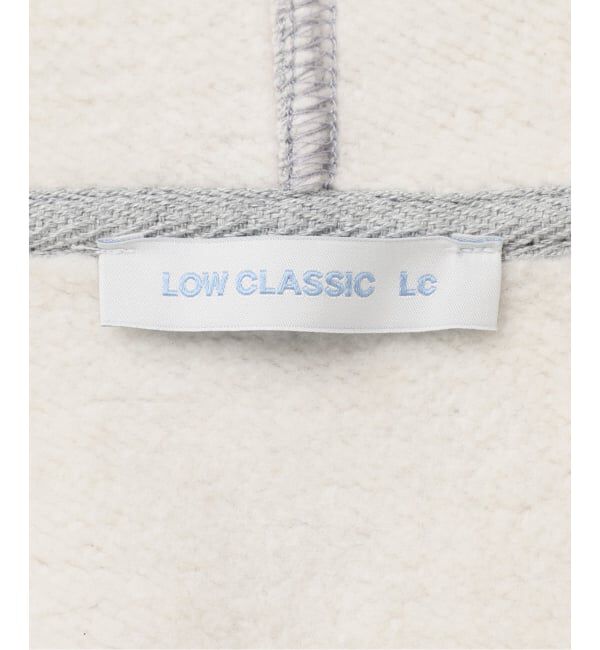 U by SPICK&SPAN「《予約》LOW CLASSIC Lc / ロウ クラシック エルシ LOW NAPPING SWEAT ZIPUP Hoodie」|パーカー|