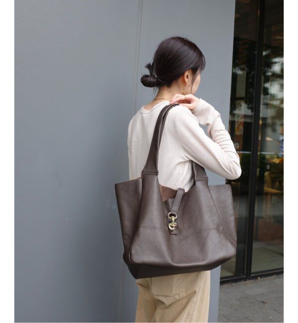  「《WEB限定》 MILLELA FIRENZE/ミレッラ BIT LEATHER TOTE」|トートバッグ|